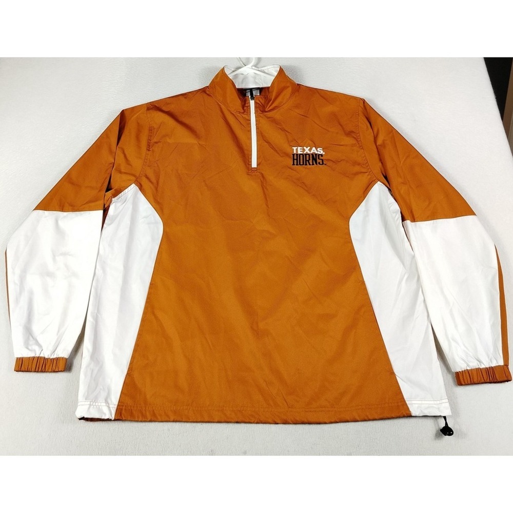 Knights Apparel Texas Longhorns Jacket Mens Large Orange NCAA College Football‎